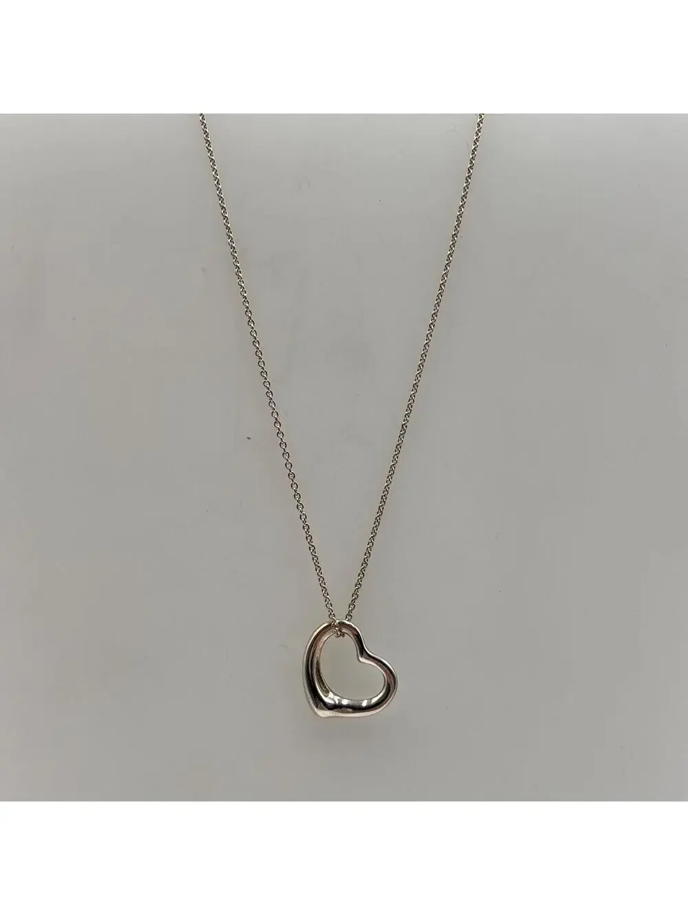 Tiffany & Co. Elsa Peretti Open Heart Pendant Necklace - Picture 2 of 6
